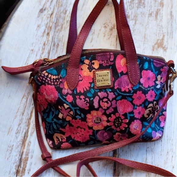 Dooney & Bourke Handbags - Dooney & Bourke RARE Marabelle Ruby Crossbody/Satchel Bag